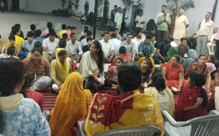 आरएसएस की सांवरियाबस्ती प्रौढ़ शाखा ने मनाया शरद पूर्णिमा उत्सव, जोश और उत्साह का माहौल