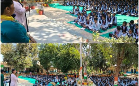 माहवारी स्वच्छता एवं स्वास्थ्य और पोषण के मह्त्व सत्र का आयोजन