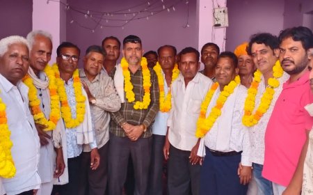 आम मेवाड़ सेन समाज चौंकला की नई कार्यकारिणी की घोषणा