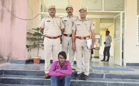 मंशा माता मंदिर में चोरी करने के आरोपी गिरफ्तार