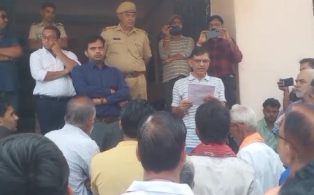 पत्थरबाजी घटना की कार्यवाही को लेकर समग्र हिन्दू समाज ने दिया ज्ञापन