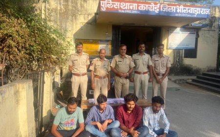 कारोई पुलिस ने नकली नोट का लेन-देन कर रहे 1 नाबालिक सहित 5 आरोपियों को किया गिरफ्तार
