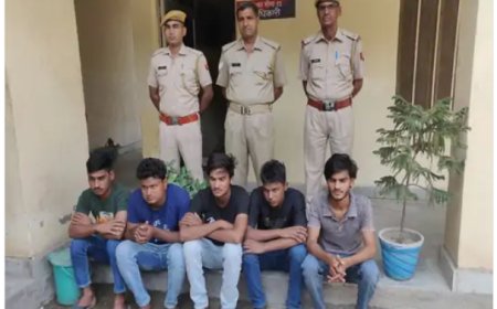 पहाड़ी एवं कैथवाडा पुलिस की कार्यवाही: 18 साइबर ठग गिरफ्तार