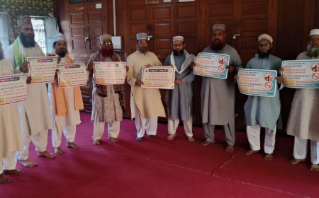 बढ़ती नशे की प्रवृत्ति को लेकर पोस्टर का किया विमोचन:  युवाओं में बढ़ती नशे की लत को रोकने के प्रयास तेज हो  - मुफ्ती शेर मोहम्मद