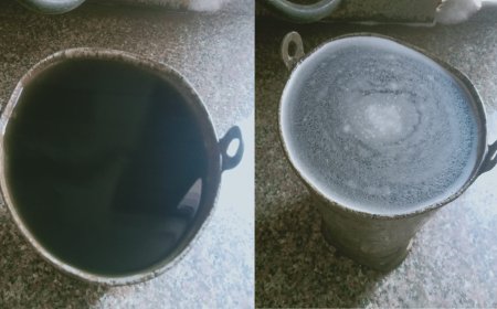 नहीं थम रहा नलों से नाली का गंदा पानी आने का सिलसिला