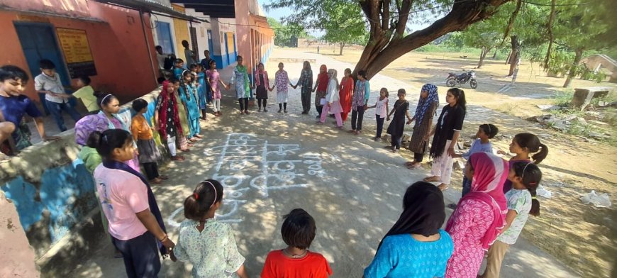 अंतर्राष्ट्रीय बालिका दिवस पर बालिकाओं के अधिकारों और सामाजिक बुराइयों पर जागरूकता अभियान