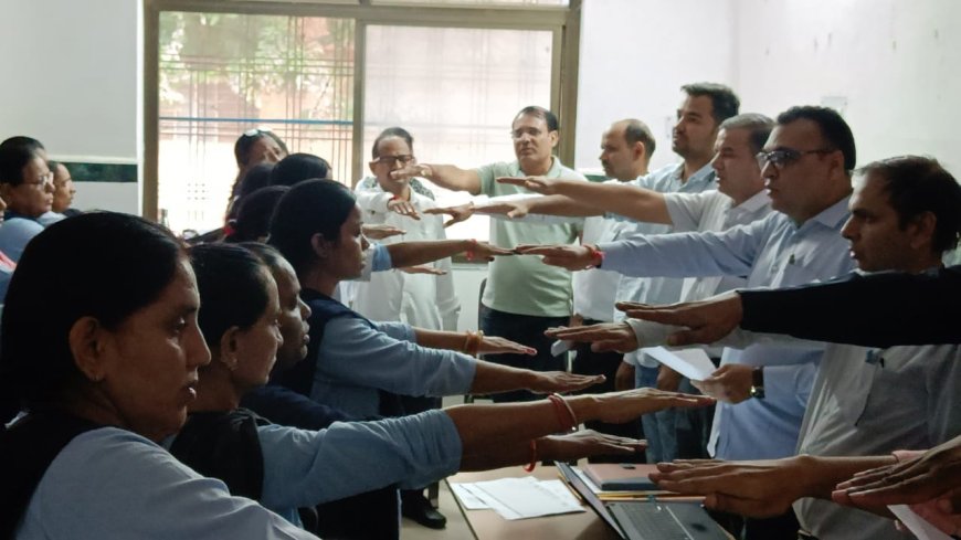 युवा वर्ग को तम्बाकू विमुक्त और नशा मुक्त जीवन के लिए प्रेरित करें स्वास्थ्य विभाग के प्रत्येक अधिकारी एवं कर्मचारी