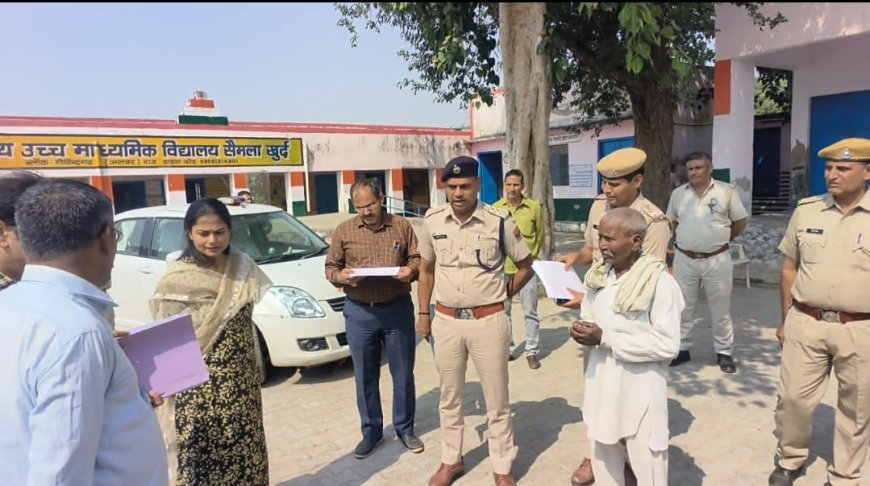 उपुचनाव की तैयारी, बूथ का किया निरीक्षण:जिला कलेक्टर डॉ अर्तिका शुक्ला ने अतिसंवेदनशील बूथो का किया निरीक्षण