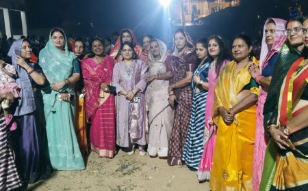 वसुंधरा नगर में आयोजित हुआ दीपावली स्नेह मिलन समारोह