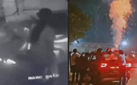 पटाखों से स्टंटबाजी करने वालों की अब खैर नहीं: सोशल मीडिया खंगाल स्टंटबाजों की तलाश में जुटी पुलिस