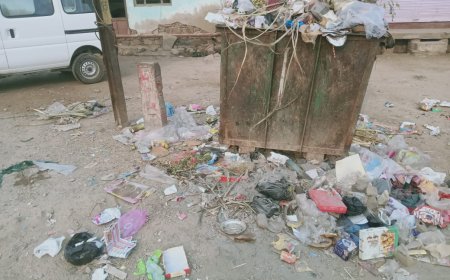 हाल ही में बनी सफाई की योजना फिर भी लगे गंदगी के ढेर