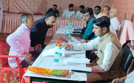 जिला कलेक्टर ने टपूकड़ा की ग्राम पंचायत ततारपुर में लगाया रात्रि चौपाल, मौके पर अधिकारियों को निर्देश दे समस्याओं का कराया समाधान