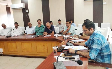 जिला स्तरीय सड़क सुरक्षा समिति की बैठक आयोजित,  सड़क दुर्घटनाओं को रोकने के लिए सभी विभाग प्रभावी कदम उठाए- जिला कलक्टर