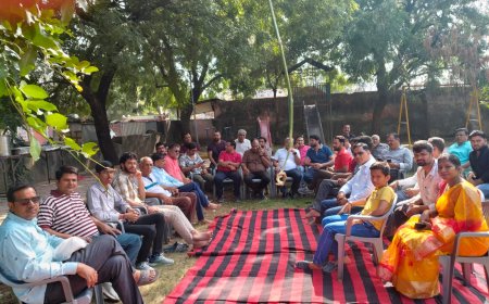 छोटी पुलिया व्यापार संगठन के दीपावली स्नेह मिलन समारोह मे दिखी सामाजिक समरसता की झलक