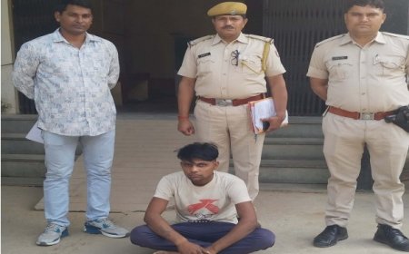 अवैध हथियार सहित एक आरोपी को किया गिरफ्तार