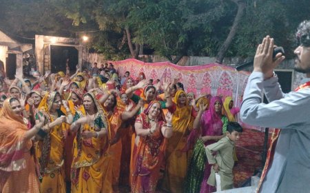 श्री खाटू श्याम पधारो गुरला में  खाटू श्याम जन्मोत्सव पर भजन संध्या कार्यक्रम का हुआ आयोजन