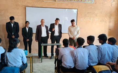 बाल दिवस के अवसर पर विधिक जागरूकता शिविर का आयोजन