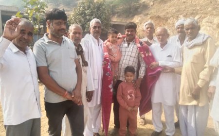 जन्मदिन पर अनूठी पहल, ओम शिव गौशाला पचलंगी में की गोस्वामणी