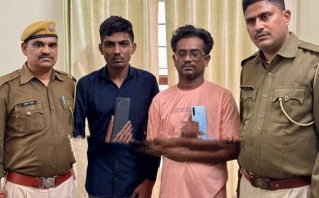 टेलीग्राम पर लिंक भेजकर 6 लाख रूपये की ठगी के मामले में  दो लोग गिरफ्तार