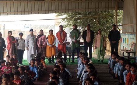 राजकीय प्राथमिक विद्यालय पथरेड़ी भिवाड़ी में टीएस टेक सन इंडिया प्राइवेट लिमिटेड ने निर्बाध बिजली एवं पानी की आपूर्ति के लिए बढ़ाया कदम