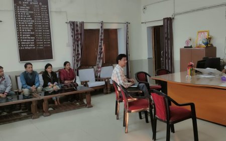 जिला कलेक्टर ने किया तहसील व पंचायत समिति कार्यालय कोटकासिम का किया निरीक्षण