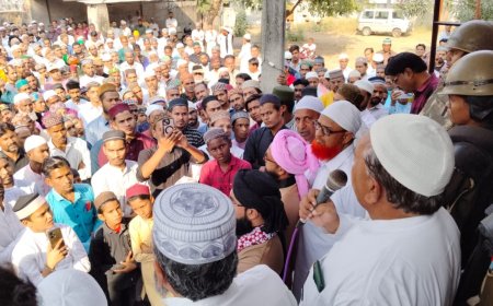 20 मामलों को लेकर मुस्लिम समाज ने दिया ज्ञापन, सात दिनों में मांगे नहीं मानने पर धरना-प्रदर्शन