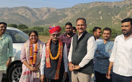 शालू शेखावत का RJS बनकर गांव पहुंचने पर किया गया स्वागत