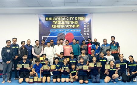 टी टी में वत्सल एवं कोमल को दोहरे खिताब