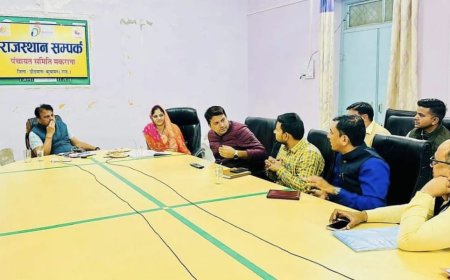 जिला कलेक्टर ने मकराना पंचायत समिति सभागार में सुनी जनता की समस्याएं