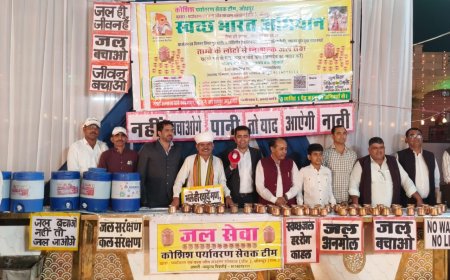 जूठन नहीं छोङने का अभियान, समारोह में मेहमानों को दिलाते हैं शपथ  तांबे के लोटों से पिलाते हैं पानी, स्वच्छ पर्यावरण का देते हैं संदेश