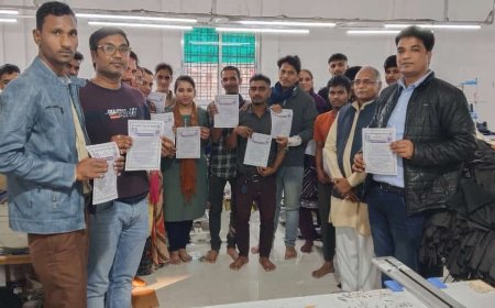 भामस ने किया श्रमिको से सम्पर्क