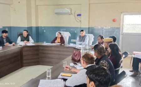 बजट घोषणाओं व सरकार के एक वर्ष पूरे होने पर कार्यक्रमों की तैयारियों के लिए निर्देश दिए