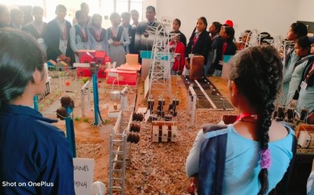 पीएम श्री राजकीय बालिका उच्च माध्यमिक विद्यालय इस्माइलपुर की छात्राओं ने जानी विज्ञान एवं तकनीकी जानकारी