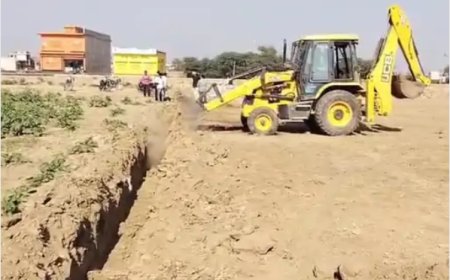 रामबास मे विवादित भूमि पर कब्जा करने का प्रयास: विरोध करने पर बुजुर्ग के साथ मारपीट की, ग्रामीणों ने नींव में वापस मिट्‌टी भरवाई