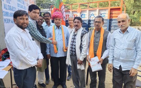 भाजपा मंडल बूथ अध्यक्ष के चुनाव बूथ अध्यक्ष सर्व समिति से मनोनीत