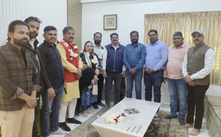 राजस्थान पूर्व वक्फ बोर्ड चेयरमन अबु बक्र नकवी  व भारतीय रेल मंत्रालय सदस्य रेशमा खान ने किया एक दिवसीय बारां दौरा