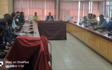 समेकित बाल विकास सेवाओं के संबंध में बैठक आयोजित