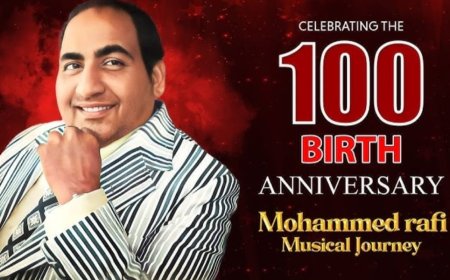 मोहम्मद रफ़ी के 100 वां जन्म दिवस पर स्वरांजली 22 को