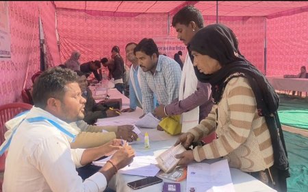 गोविन्दगढ़ में  घुमंतू समुदाय शिविर का आयोजन, सरकार की योजनाओं का मिला लाभ