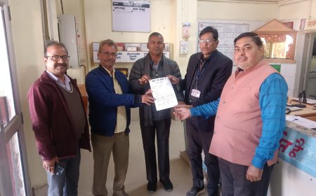 आई एफ डब्ल्यू जे करौली जिला ने भरतपुर संभाग प्रभारी के नेतृत्व में सौंपा ज्ञापन