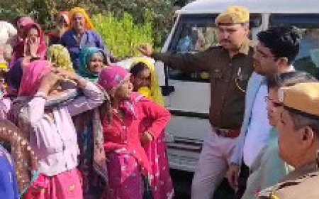 जल जीवन मिशन के टूयूब शैलों का मिलान और विधुत कनेक्शन करने गए प्रशासन और कर्मचारियों को विरोध के चलते हुए बैरंग लौटना पड़ा