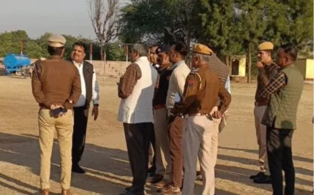 बाली में मुख्यमंत्री शर्मा के दौर को लेकर तैयारियां, जिला कलेक्टर व एसपी व डीएसपी ने देखी व्यवस्थाएं, मंत्री ओटाराम देवासी की मां को देंगे श्रध्दांजली