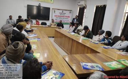 आत्मा योजनांतर्गत कृषक वैज्ञानिक संवाद का हुआ आयोजन