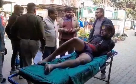 मारपीट कर लूटे पांच लाख रूपये और सोने की चैन:  घायल हायर सेंटर को रैफर