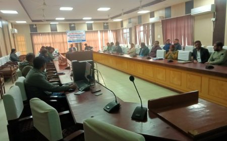 भरतपुर जिला जल एवं स्वच्छता समिति भरतपुर की 27वीं मासिक समीक्षा बैठक हुई आयोजित