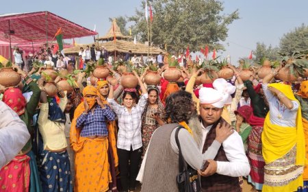 सिद्ध बाबा मंदिर पहाड़ी पर कलश यात्रा के साथ नौ कुंडीय लक्ष्मी नारायण महायज्ञ एवं श्रीमद्भागवत सप्ताह एवं रासलीला का हुआ शुभारंभ