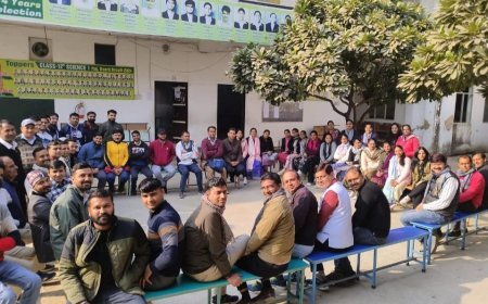 इंजीनियर पॉइंट स्कूल खैरथल के टैलेंट सर्च एग्जाम की तैयारी जोरों पर, 25 दिसंबर को होगा आयोजन