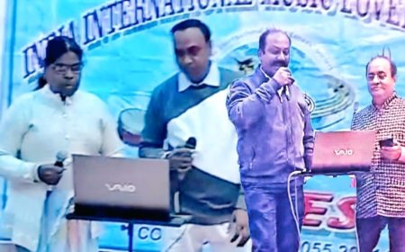 इंडिया इंटरनेशनल म्यूजिक लवर्स सोसायटी ने  सदाबहार गीतों से स्वरांजली दी