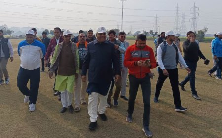 केंद्रीय मंत्री भूपेंद्र यादव ने सांसद खेल उत्सव का किया उद्घाटन, सैकड़ों टीमें ले रही भाग