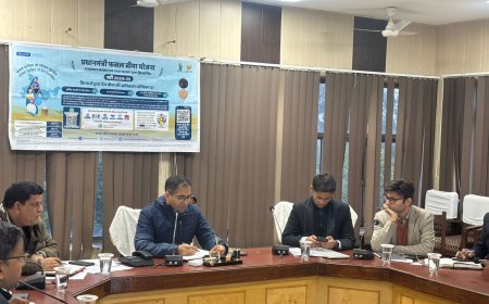 जिला कलक्टर की अध्यक्षता में साप्ताहिक समीक्षा बैठक आयोजित